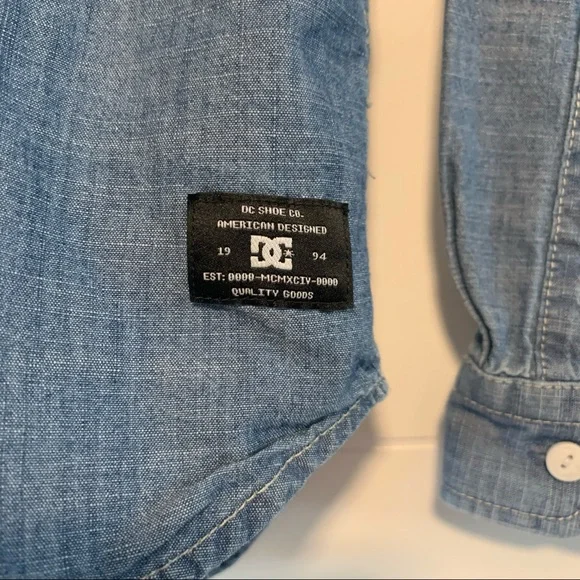 DC | Denim-like Button Up - Picture 6 of 13